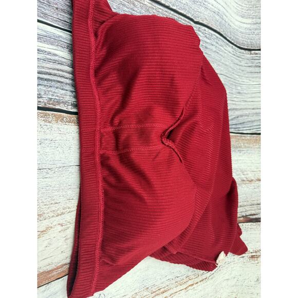 White Birch Women's Top Burgundy Size L - Picture 5 of 5